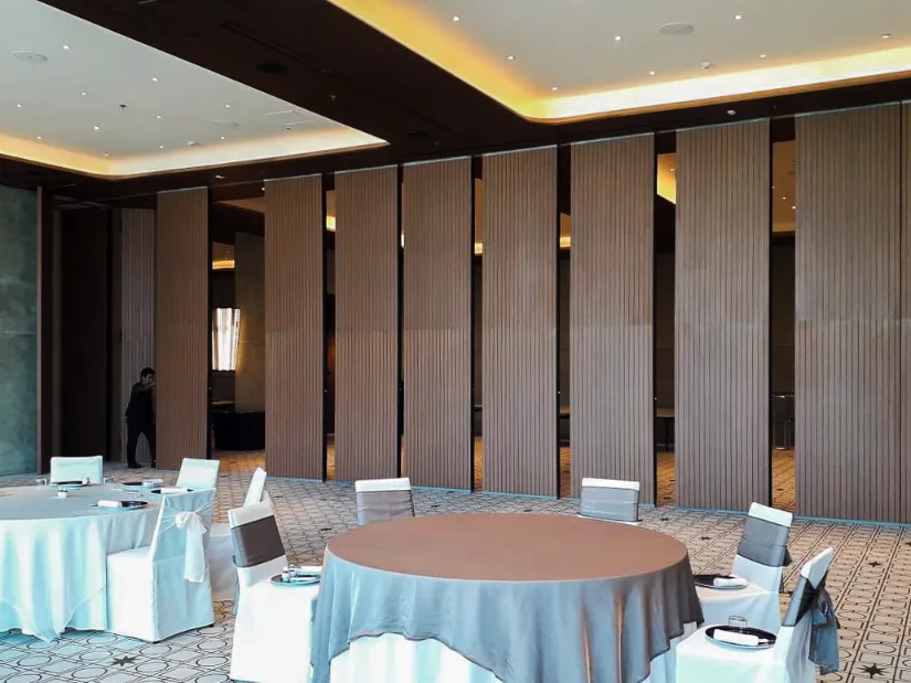 Operable Wall Maintenance for Expo 2020