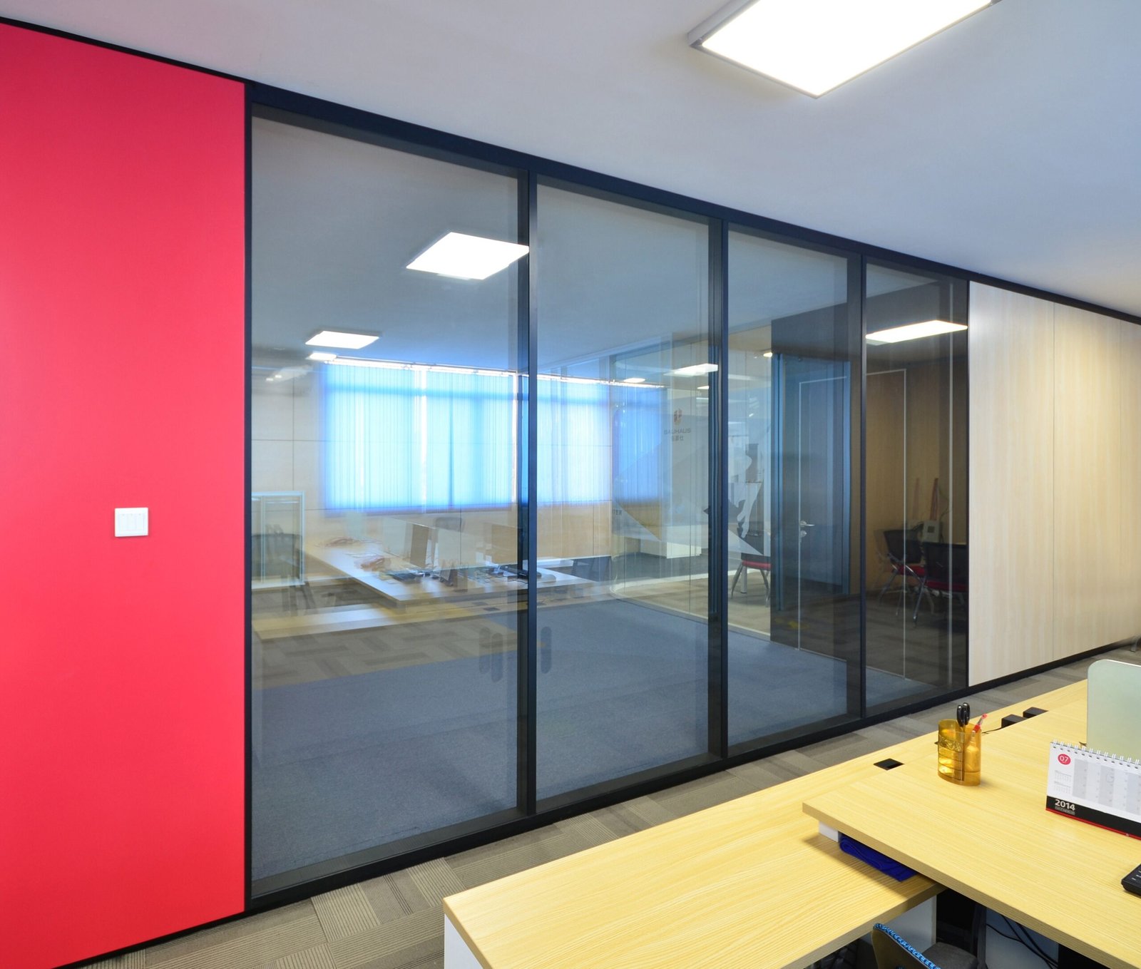 Glazed and Solid Office Partition Systems